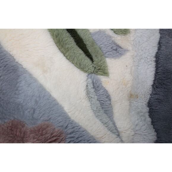 Auskin Traders New Zealand Sheepskin Flower Rug Large Area Carpet 80 x 140 - Picture 13 of 13